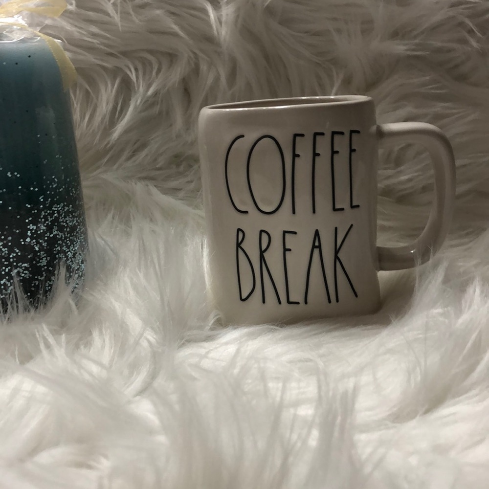Rae Dunn “COFFEE BREAK“ coffee mug NEW